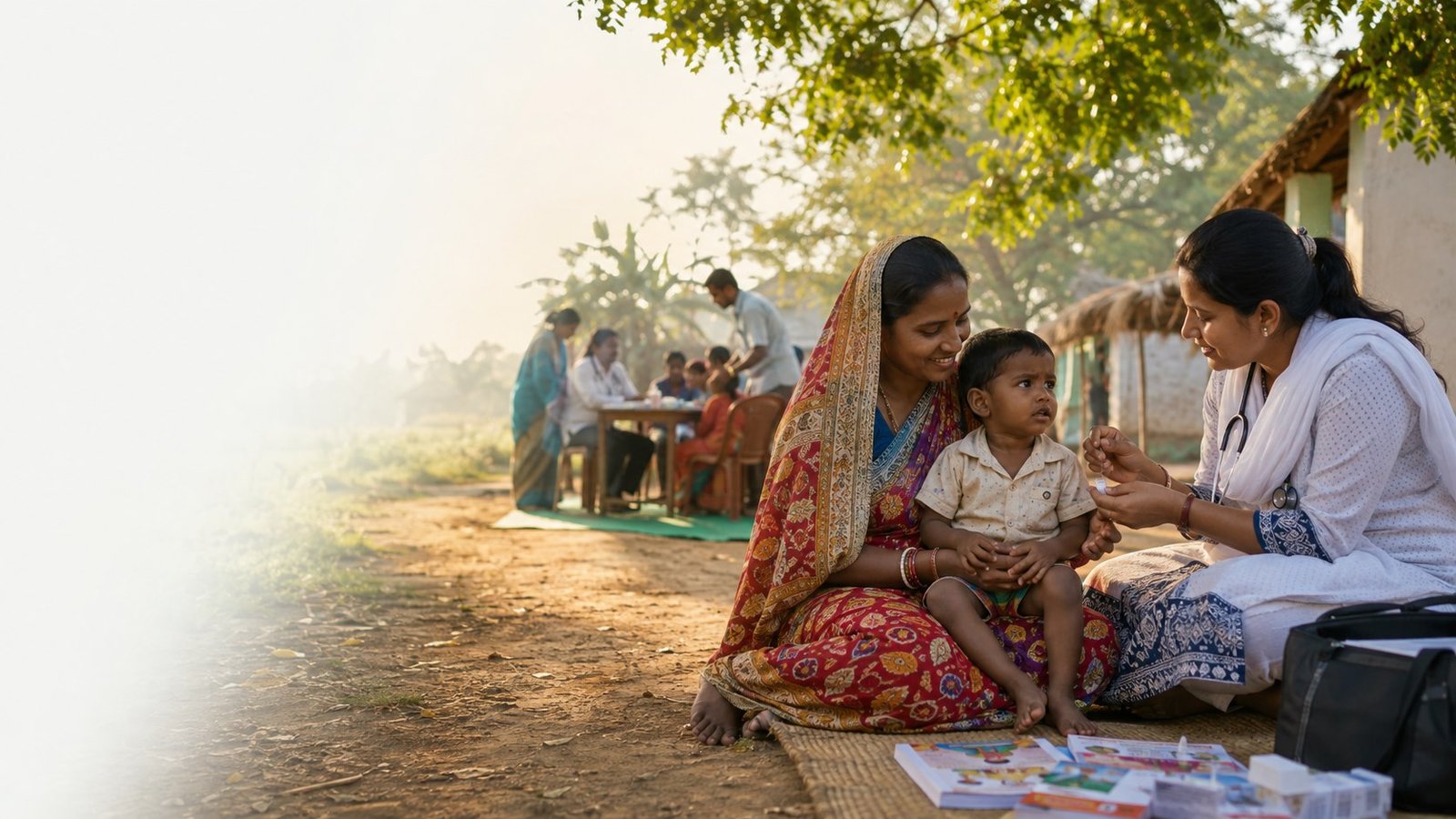 Shakti Seva team at work